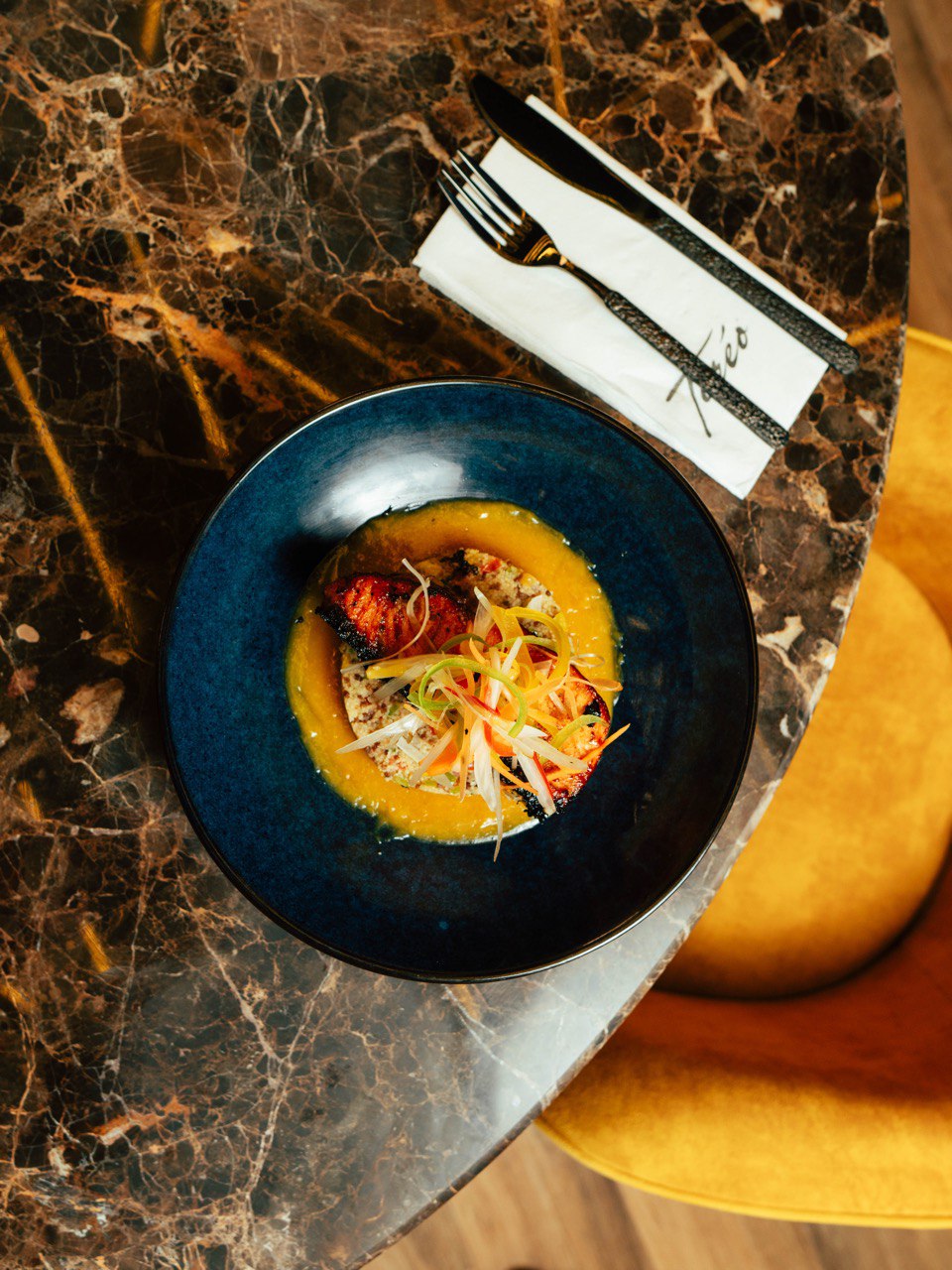 Pavé de saumon grillé